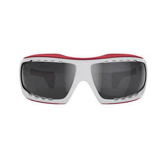 Спортивные очки LiP Typhoon / Gloss White - Red / Zeiss / PA Polarized / Methane Smoke