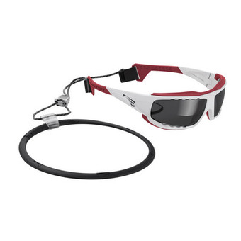 Спортивные очки LiP Typhoon / Gloss White - Red / Zeiss / PA Polarized / Methane Smoke