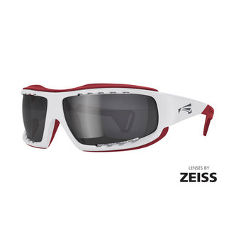 Спортивные очки LiP Typhoon / Gloss White - Red / Zeiss / PA Polarized / Methane Smoke