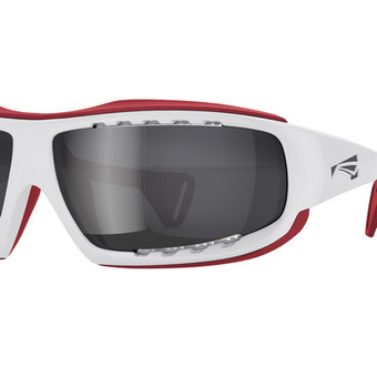 Спортивные очки LiP Typhoon / Gloss White - Red / Zeiss / PA Polarized / Methane Smoke