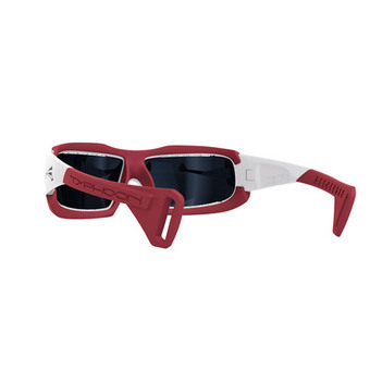 Спортивные очки LiP Typhoon / Gloss White - Red / Zeiss / PA Polarized / Gun Blue