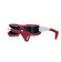 Спортивные очки LiP Typhoon / Gloss White - Red / Zeiss / PA Polarized / Gun Blue