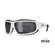 Спортивные очки LiP Typhoon / Gloss White - Black / Zeiss / PA Polarized / Methane Smoke