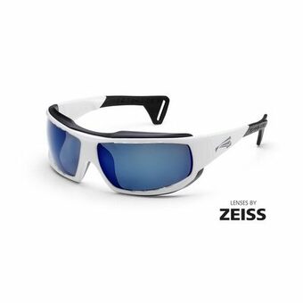 Спортивные очки LiP Typhoon / Gloss White - Black / Zeiss / PA Polarized / Gun Blue