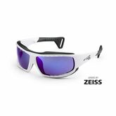 Спортивные очки LiP Typhoon / Gloss White - Black / Zeiss / PA Polarized / Pacific Blue