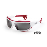 Спортивные очки LiP Typhoon / Gloss White - Red / Zeiss / PA Polarized / Methane Smoke