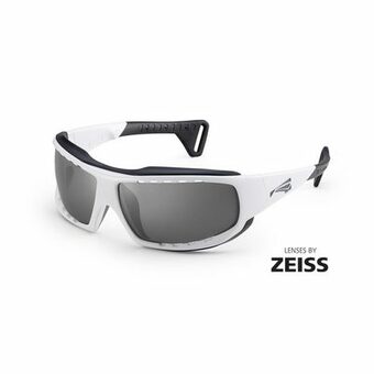 Спортивные очки LiP Typhoon / Gloss White - Black / Zeiss / PA Polarized / Methane Smoke