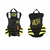 Спасательный жилет неопрен детский Jetpilot Cause Kids ISO 100N Neo Vest Black/Yellow 2022