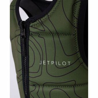 Спасательный жилет неопрен мужской Jetpilot Rival Reversible FE Neo Vest Black/Military 2022