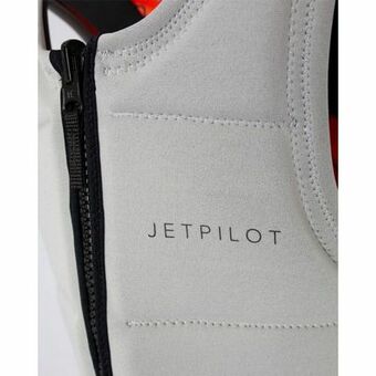 Спасательный жилет неопрен мужской Jetpilot Rival Reversible FE Neo Vest Grey/Orange 2022