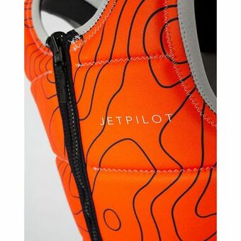 Спасательный жилет неопрен мужской Jetpilot Rival Reversible FE Neo Vest Grey/Orange 2022