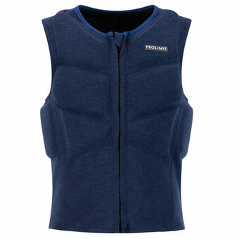 Антишоковый спасжилет для кайта Prolimit Mercury Stretch Vest Half Padded Frontzip Navy 2024